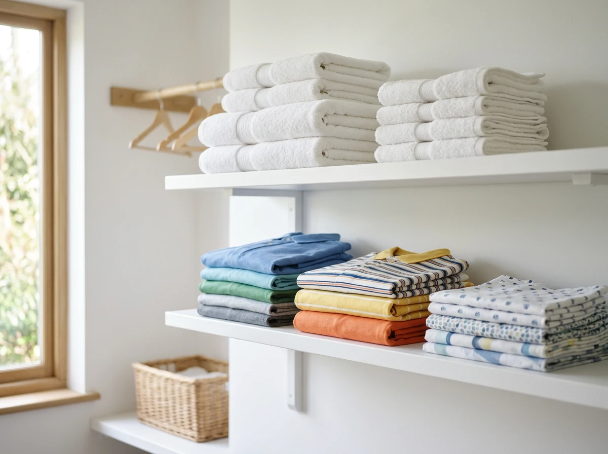 Service de lavage et pliage professionnel de linge quotidien